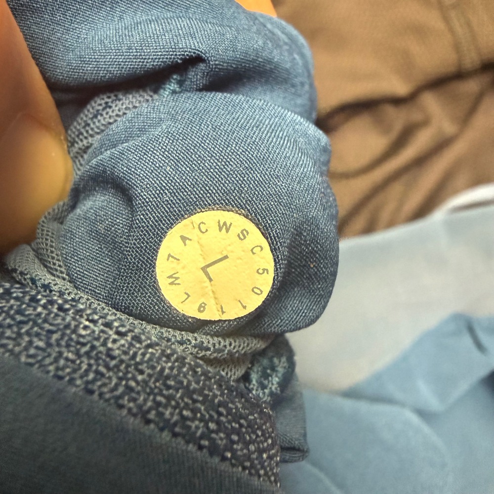 Lululemon Surge Shorts Mens L Blue Two Tone Lined Athletic M7ACWS - Picture 6 of 9
